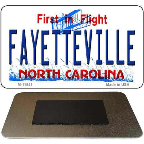 Fayetteville North Carolina Novelty Metal Magnet M-11841