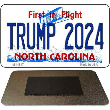 Trump 2024 North Carolina Novelty Metal Magnet M-11847