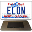 Elon North Carolina Novelty Metal Magnet M-11851