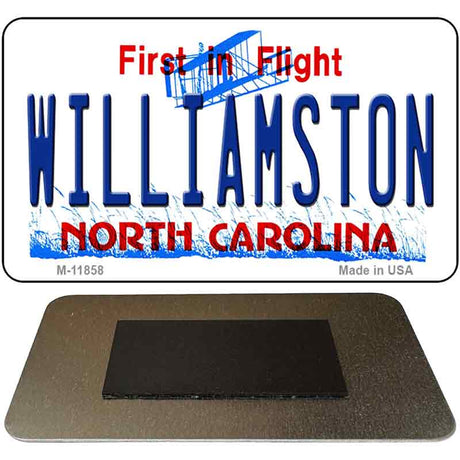 Williamston North Carolina Novelty Metal Magnet M-11858