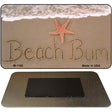 Beach Bum Novelty Metal Magnet M-1185