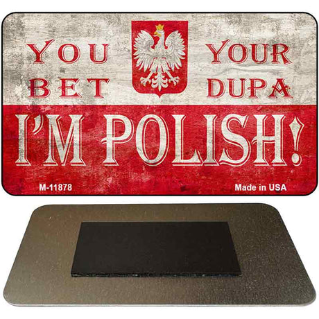 Im Polish Novelty Metal Magnet M-11878