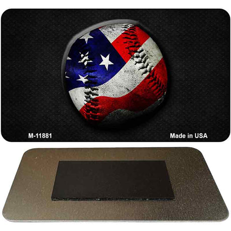 American Baseball Novelty Metal Magnet M-11881