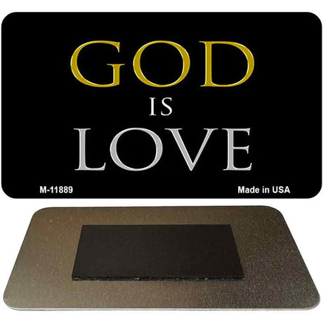 God Is Love Novelty Metal Magnet M-11889