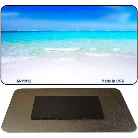 Beach Scene Novelty Metal Magnet M-11912