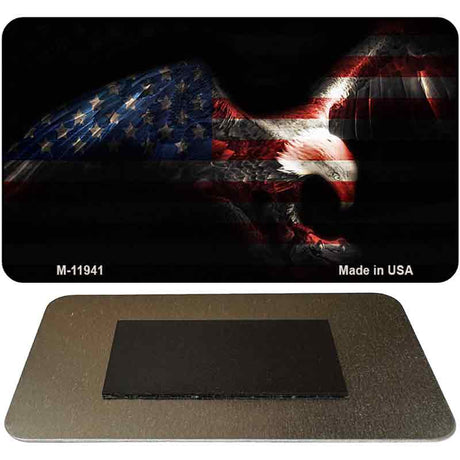 Eagle American Flag Novelty Metal Magnet M-11941