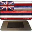 Hawaii Corrugated Flag Novelty Magnet M-11952