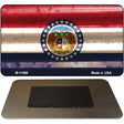 Missouri Corrugated Flag Novelty Magnet M-11966