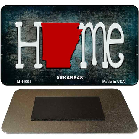 Arkansas Home State Outline Novelty Magnet M-11995