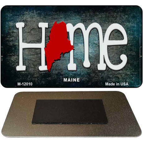 Maine Home State Outline Novelty Magnet M-12010