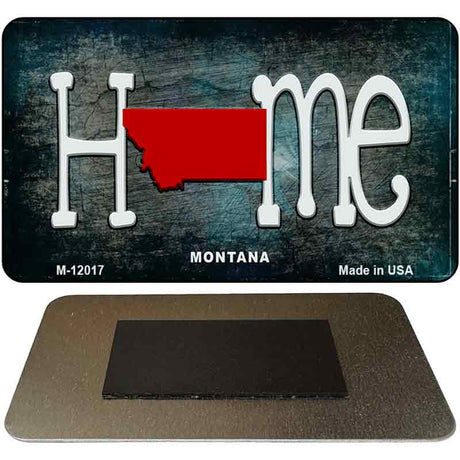 Montana Home State Outline Novelty Magnet M-12017