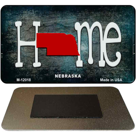 Nebraska Home State Outline Novelty Magnet M-12018