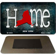 New York Home State Outline Novelty Magnet M-12023