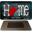 West Virginia Home State Outline Novelty Magnet M-12039