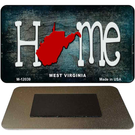 West Virginia Home State Outline Novelty Magnet M-12039