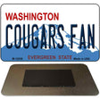 Washington Cougars Fan Novelty Metal Magnet M-12058