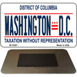 District Of Columbia State Novelty Metal Magnet M-12061