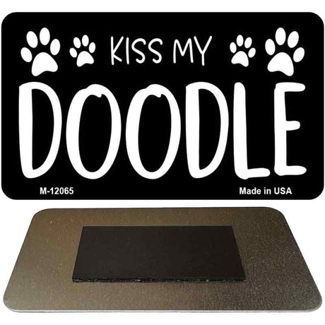 Kiss My Doodle Novelty Metal Magnet M-12065