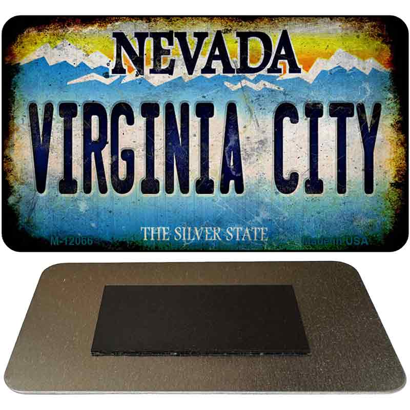 Nevada Virginia City Novelty Metal Magnet M-12066