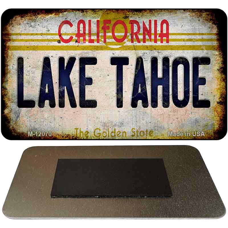 California Lake Tahoe Novelty Metal Magnet M-12070