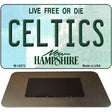 Celtics New Hampshire State Novelty Metal Magnet M-12072