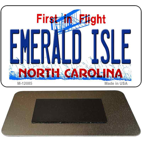 Emerald Island North Carolina State Novelty Metal Magnet M-12085