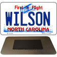 Wilson North Carolina State Novelty Metal Magnet M-12100