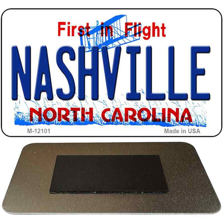 Nashville North Carolina State Novelty Metal Magnet M-12101