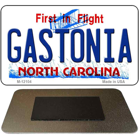 Gastonia North Carolina State Novelty Metal Magnet M-12104