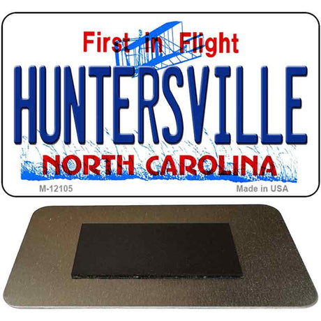 Huntersville North Carolina State Novelty Metal Magnet M-12105