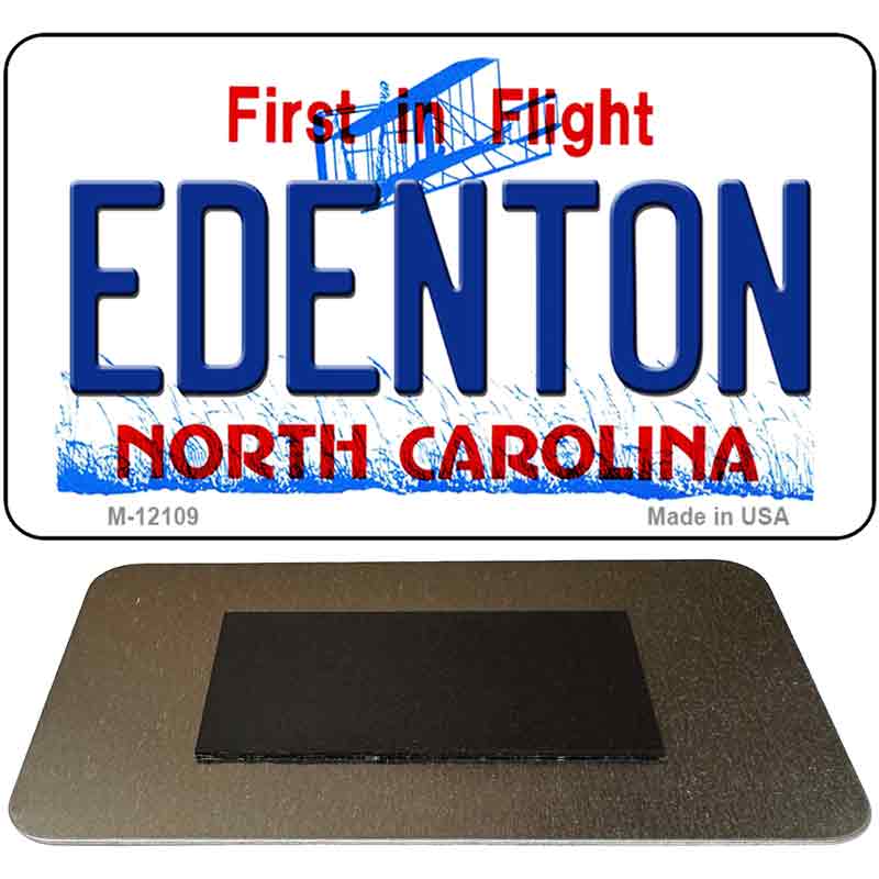 Edenton North Carolina State Novelty Metal Magnet M-12109