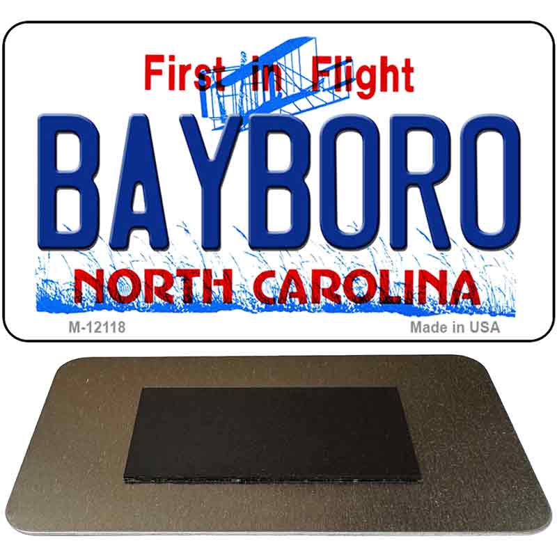 Bayboro North Carolina State Novelty Metal Magnet M-12118