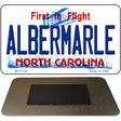 Albermarle North Carolina State Novelty Metal Magnet M-12124