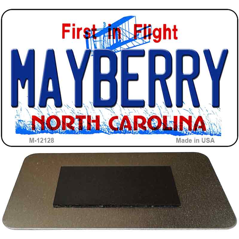 Mayberry North Carolina State Novelty Metal Magnet M-12128