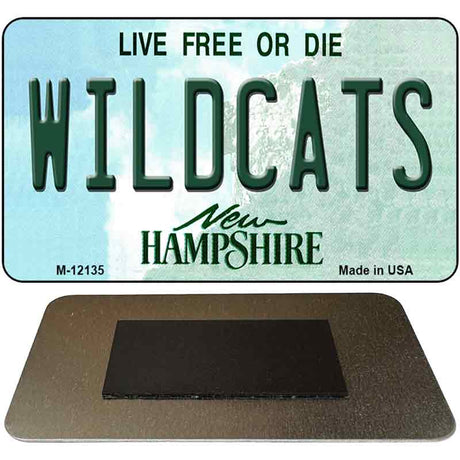 Wildcats New Hampshire Novelty Metal Magnet M-12135