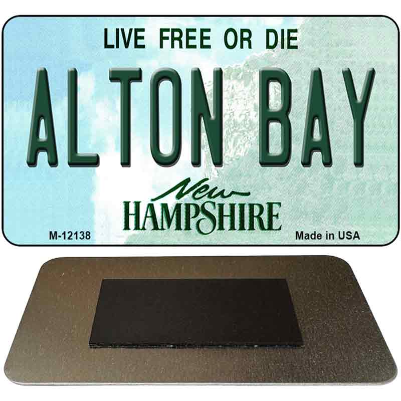 Alton Bay New Hampshire Novelty Metal Magnet M-12138