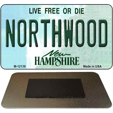 Northwood New Hampshire Novelty Metal Magnet M-12139