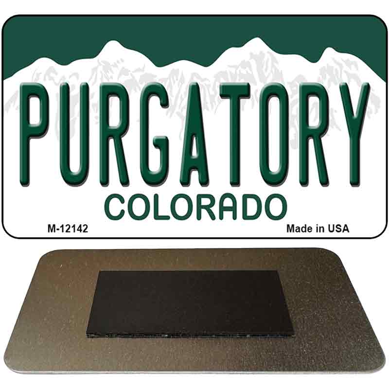 Purgatory Colorado Novelty Metal Magnet M-12142