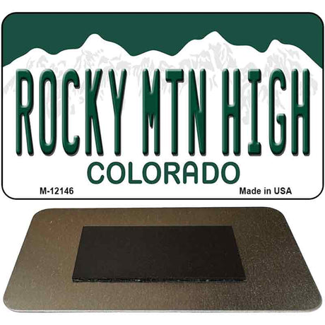 Rocky Mountain High Colorado Novelty Metal Magnet M-12146