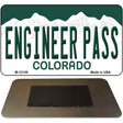 Engineer Pass Colorado Novelty Metal Magnet M-12149