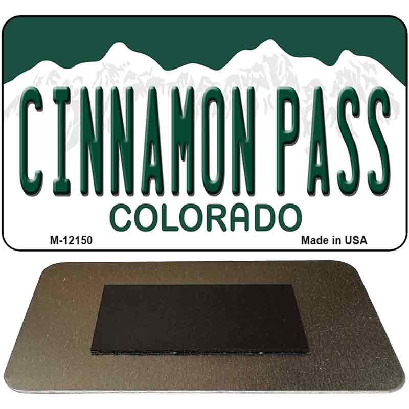 Cinnamon Pass Colorado Novelty Metal Magnet M-12150