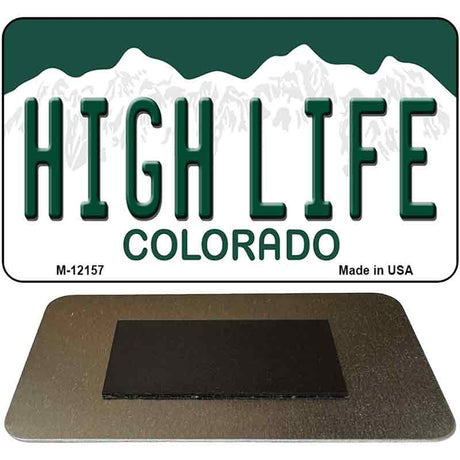 High Life Colorado Novelty Metal Magnet M-12157