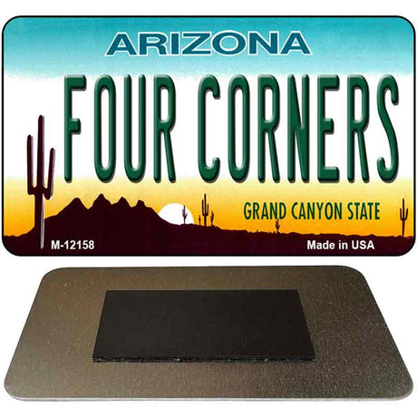 Arizona Four Corners Novelty Metal Magnet M-12158