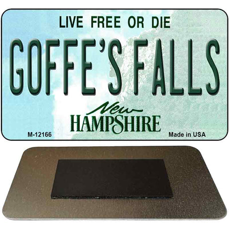 Goffes Falls New Hampshire Novelty Metal Magnet M-12166