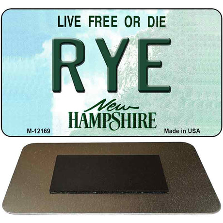 Rye New Hampshire Novelty Metal Magnet M-12169