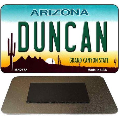 Duncan Arizona Novelty Metal Magnet M-12172