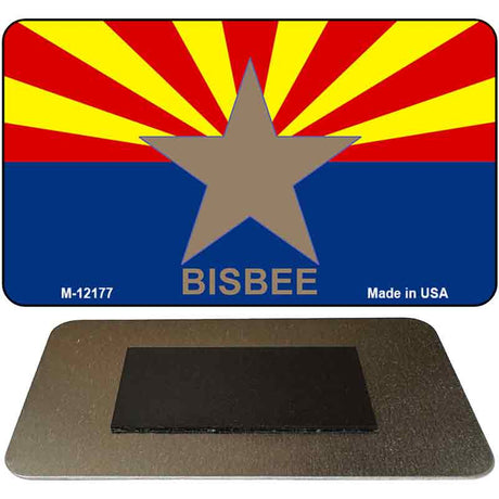 Bisbee Arizona Flag Novelty Metal Magnet M-12177