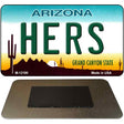 Hers Arizona Novelty Metal Magnet M-12180