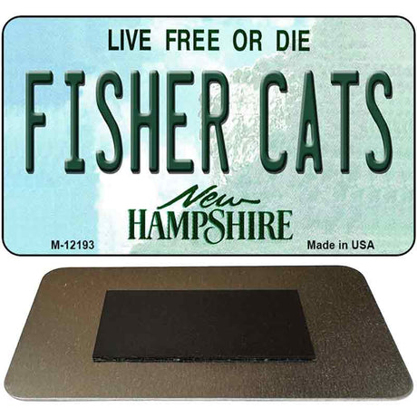 Fisher Cats New Hampshire Novelty Metal Magnet M-12193