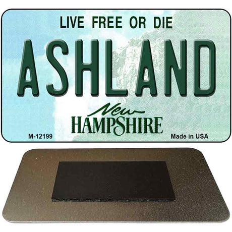 Ashland New Hampshire Novelty Metal Magnet M-12199